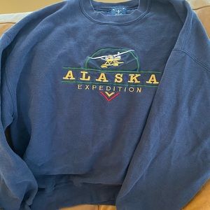 Oarsman 913 sweatshirt crew neck *vintage* Alaska Expedition